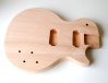  LP-kropp olackad mahogny 