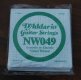 D'Addario NW049W elgitarrsträng D'Addario NW049W elgitarrsträng
