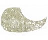 Akustiskt Plektrumskydd Vit Pearl Akustiskt Plektrumskydd Vit Pearl