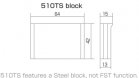 Gotoh 510TS-SF2 Chrome Stlblock