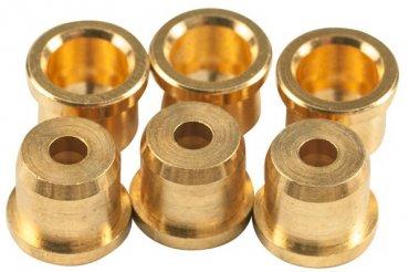 KLUSON REPLACEMENT STRING FERRULES FOR FENDER TELECASTER GOLD