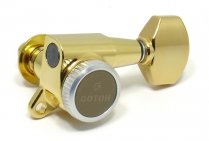 GOTOH SG381-07 Rock Solid. Locking 3+3 Traditional Gold