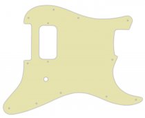 Pickguard USA Mint green 3PLY 1HB exposed coil