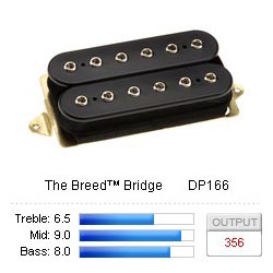 Dimarzio Breed Bridge Black