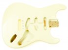 Hosco Strat Body Alder Vintage White