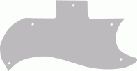 Plektrumskydd SG 5L Svart USA