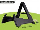 Foldable universal instrument stand