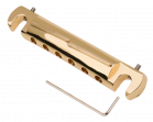 Faber Vintage Spec ALU Wraparound Brass Intonation bar Gold