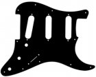 Pickguard USA Matte Black 1PLY SSS