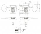 GOTOH GB29 basmekanik 4 i rad Nickel