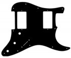 Pickguard USA Black 3PLY HH