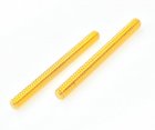 Faber 6-32 Inch '59 ABR Studs, BRASS, XL-1.5" length Gold