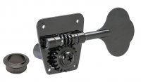 GOTOH bass machine heads 4 in a row Cosmo Black