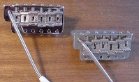 Callaham Vintage S Model Strat Bridge Assembly Distressed