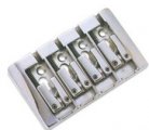 Bass bridge 4-string solid edge chrome