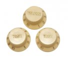 Strat Knob Set USA Aged White