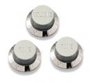 Strat Knob Set USA Chrome