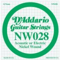 D'Addario NW028W elgitarrstrng