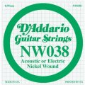 D'Addario NW038W elgitarrstrng