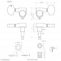 GOTOH SG301-04 Lsbara Traditional 3+3 Guld