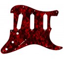 Pickguard USA Dark Red Pearl 3PLY SSS