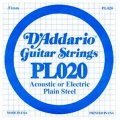 D\'Addario 020 elgitarrstrng