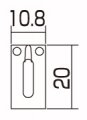 Gotoh Solida stlsadlar Strata 10.8 6st Guld