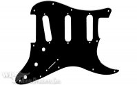 Plektrumskydd Strata Voodoo USA 11-h�ls Svart SSS 3L