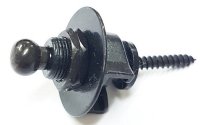 Schaller style Strap Locks. Set om 2. Svarta