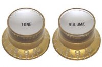 Reflector cap USA guld/krom 1 vol, 1 ton