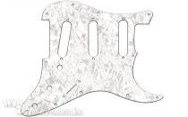 Pickguard USA White Pearl 3PLY SSS