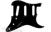 Pickguard USA Pre63 black 3PLY SSS