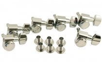 Fender 6 In Line "F" Series Chrome Locking Tuning Machines