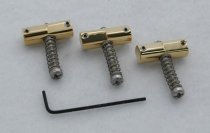 Callaham 3 Enhanced Vintage Compensated Tele Saddles Brass