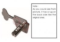 GOTOH Pre CBS bass machine heads 4 in a row Nickel