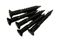 Skruv Stallmontering 3.5X25 5 st Svart