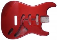-Hosco Strat Body Alder Candy Apple Red LEV MARS 2025