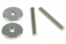 Faber 6-32 Inch '59 ABR Brass Studs Brass Thumbwheel Kit Nickel