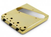 KLUSON� Vintage Telestall med kompenserade m�ssingssadlar Guld