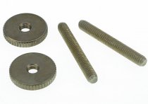 Faber 6-32 Inch '59 ABR Brass Studs Brass Thumbwheel Kit Aged Ni