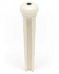 TUSQ Traditional Bridge Pins 2mm White/ Black Dot (6 Pcs)