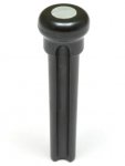 TUSQ Presentation Bridge Pins 4mm Black / M.O.P. Dot (6 Pcs)