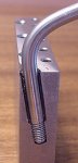 Callaham Vintage S Model Strat Bridge Assembly Distressed