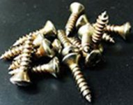 MRC Relic Pickgard Screws Fender USA 19 st