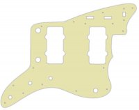 Plektrumskydd Jazzmaster USA Mintgr�nt