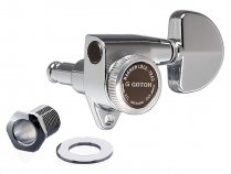 GOTOH SG301-20 Rock Solid. Locking Traditional 3+3 Chrome