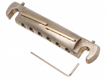 Faber Vintage Spec ALU Wraparound Brass Intonation bar Aged Nick