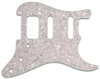 Plektrumskydd Strata USA Vit pearl HSS HB utan k�pa