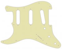 Plektrumskydd Strata USA 59-63 Mintgr�nt V�NSTER