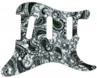 Plektrumskydd Strata USA Black Paisley